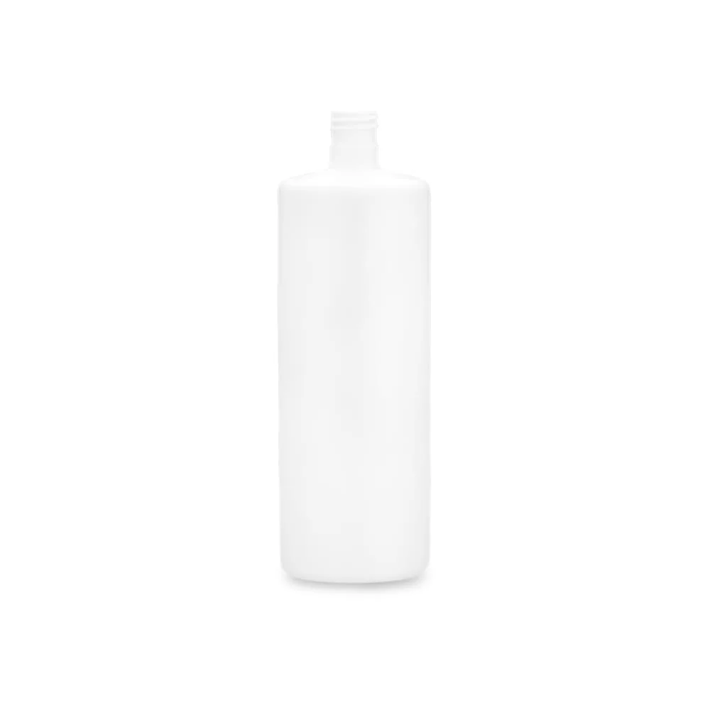 33.8oz /1.0L 28-400 HDPE Cylinder Bottle