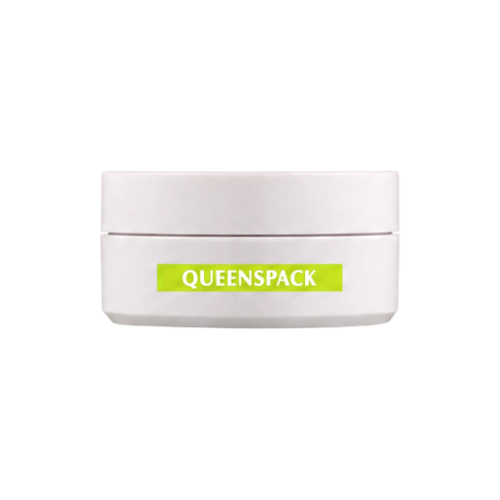 Queens Packaging Co., ltd. 3.4oz / 100ml ABS Low-Profile Straight Sided Cosmetic Jar with Flush Cap
