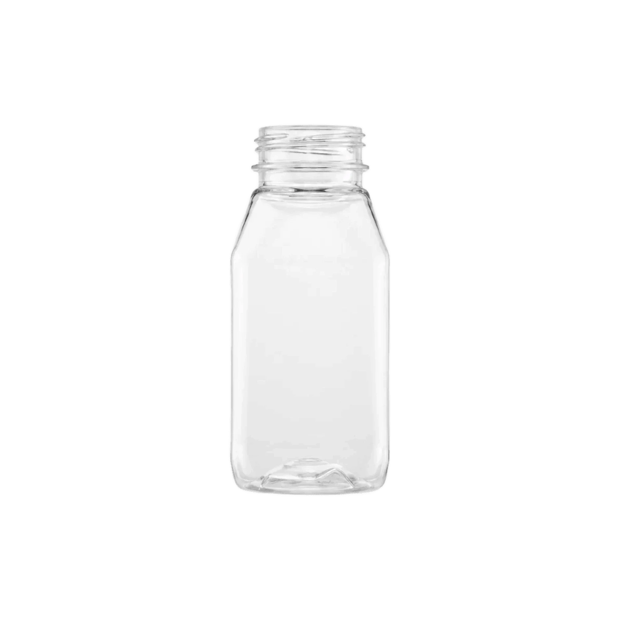 4oz Square 38mm DBJ PET Bottle