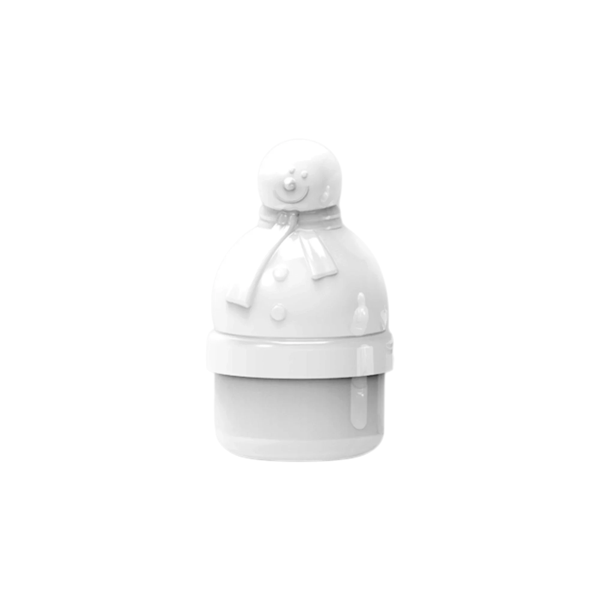 Choebe Group 2oz / 60ml ABS Double-Wall Snowman Novelty Cream Jar