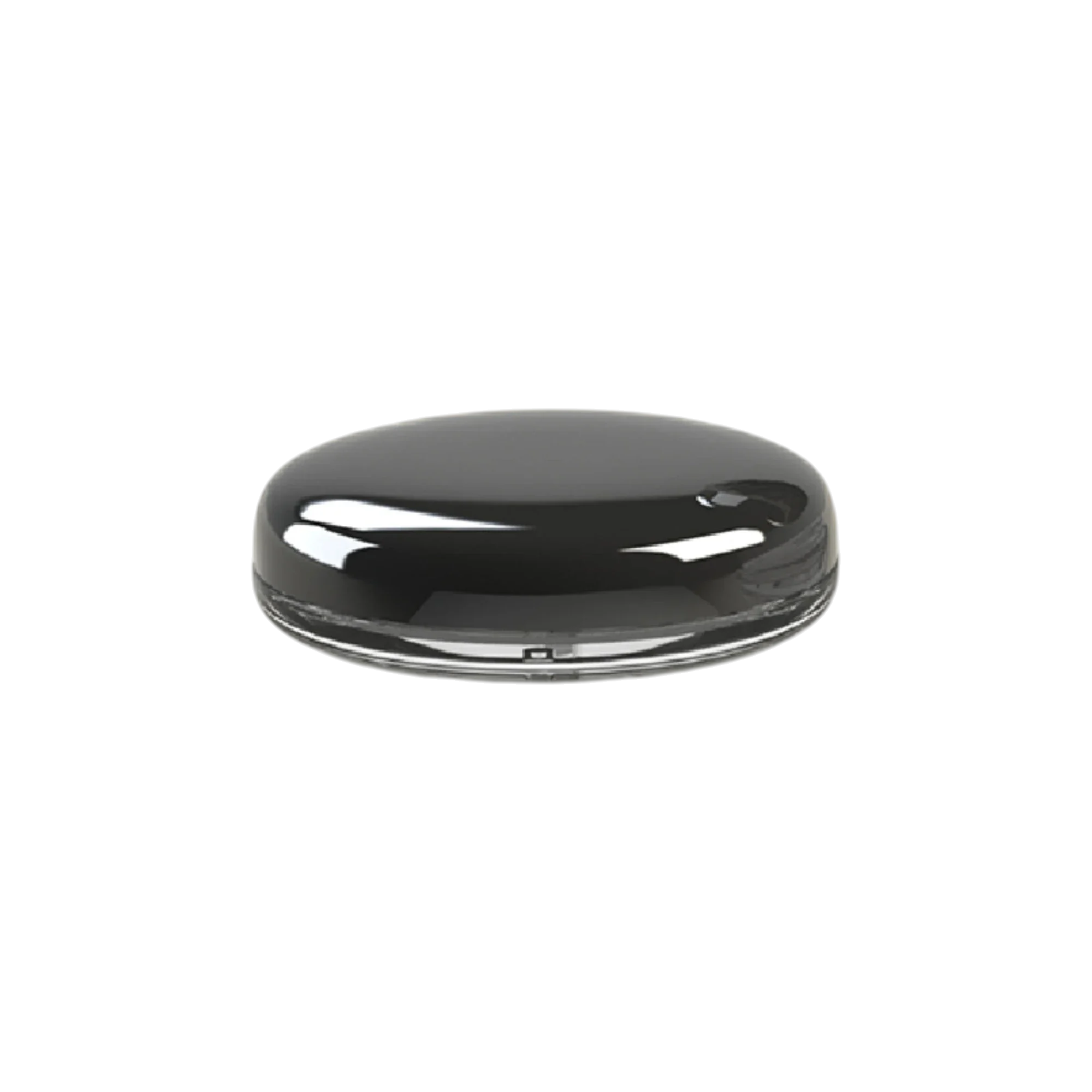 Choebe Group 0.3oz / 7.9ml PETG Low-Profile Round Balm Jar with Flush Domed Closure