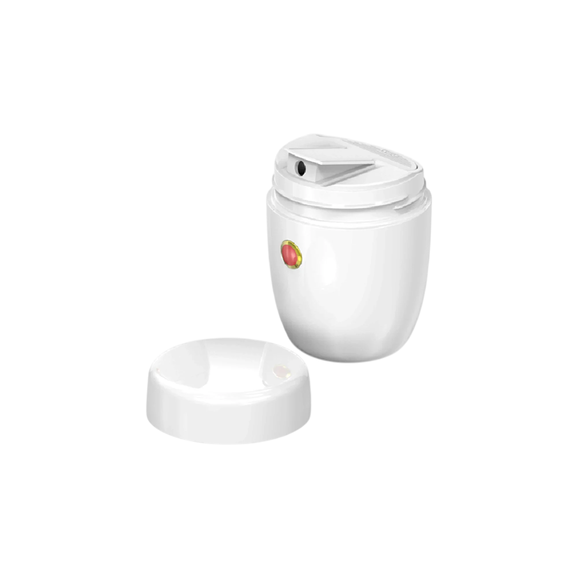 Choebe Group 4.1oz / 122ml PP Round Powder Jar with Integrated Dispensing Insert & Flush Screw Cap