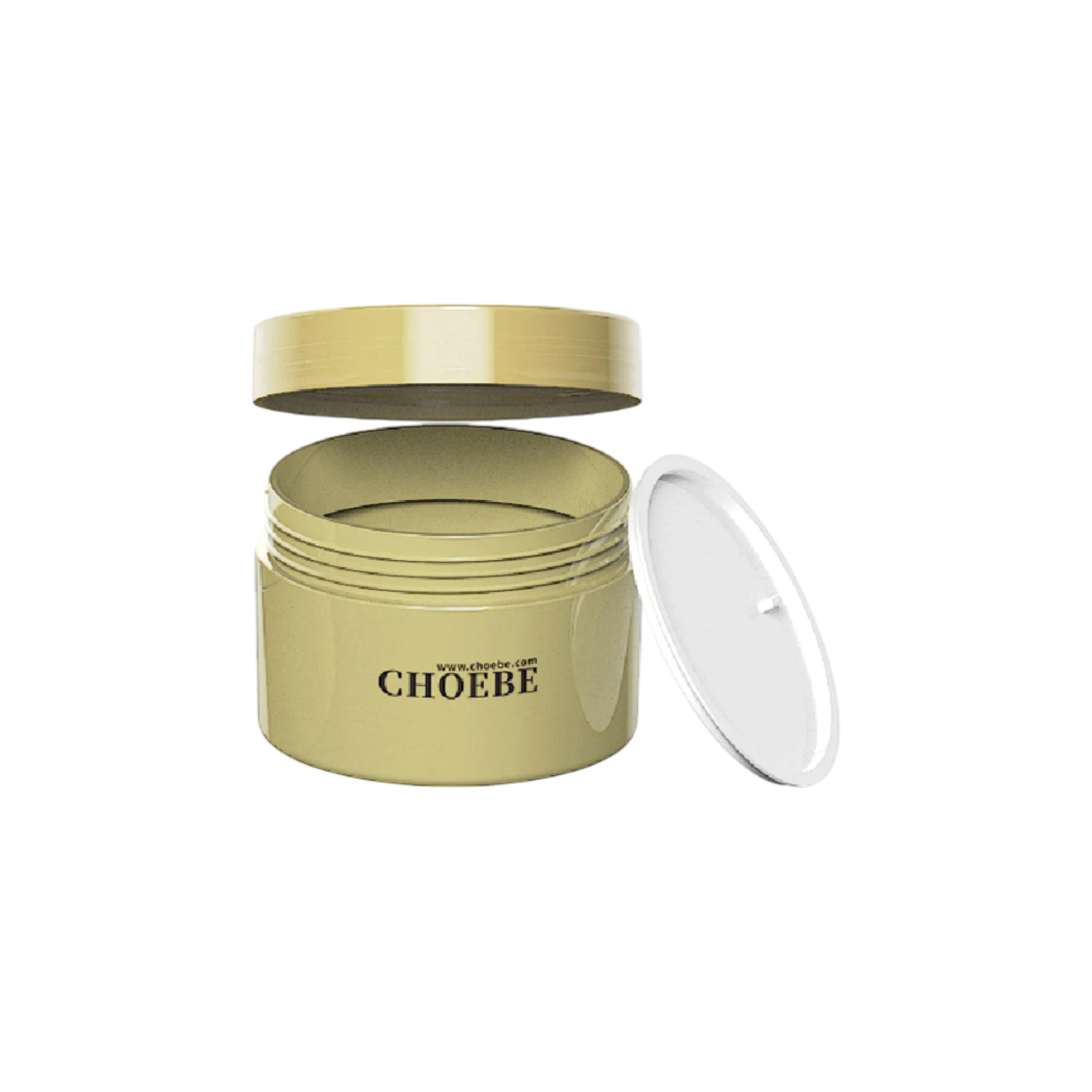 Choebe Group 4.7oz / 140ml PP Straight Sided Jar with Flush Screw Cap and PP Sealing Disc