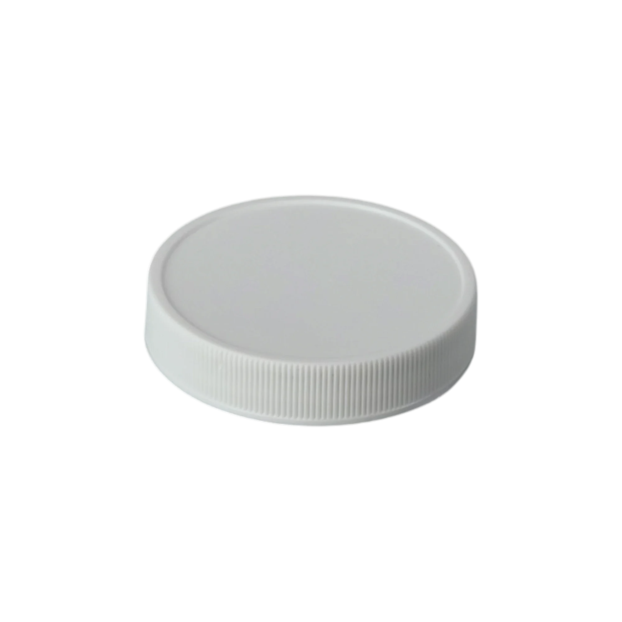MRP Solutions Ribbed 58-400 Straight Sided PP Cap, Continuous Thread (CT) Closure, Matte Top, Stacking