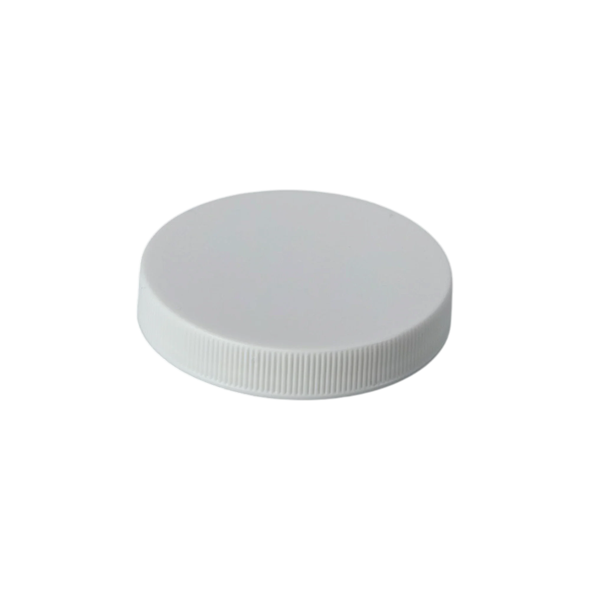 MRP Solutions Ribbed 63-400 Straight Sided PP Cap, Continuous Thread (CT) Closure