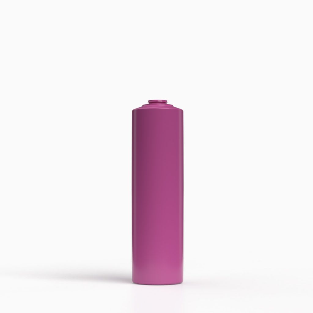 16.9oz /500ml HDPE Cylinder Bottle