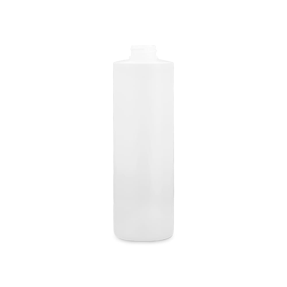 16.9oz /500ml 28-0 HDPE Cylinder Bottle