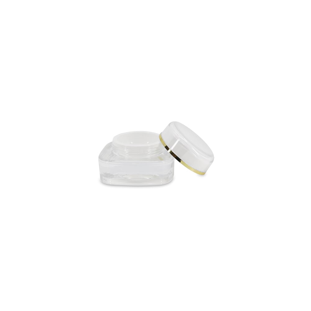 0.5oz /15ml 0-0 PE Square Jar