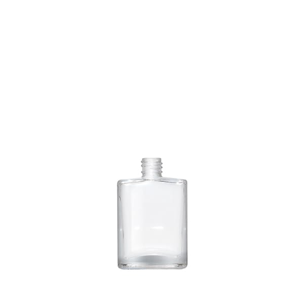 1.7oz /50ml Glass Square Bottle