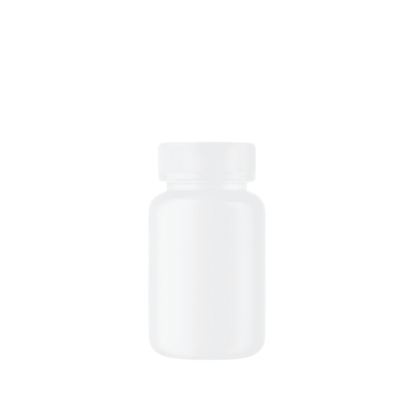 16.9oz /500ml 53-400 HDPE Round Bottle