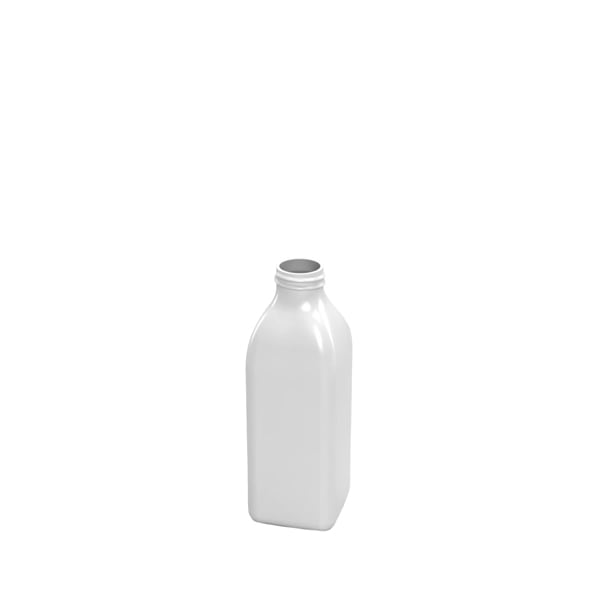 7.5oz 28-400 PE Square Bottle