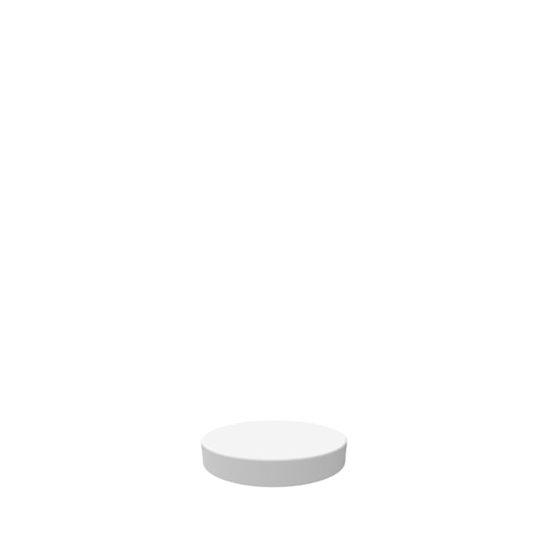 Smooth 48-400 Straight Sided Flat Threaded Closure
