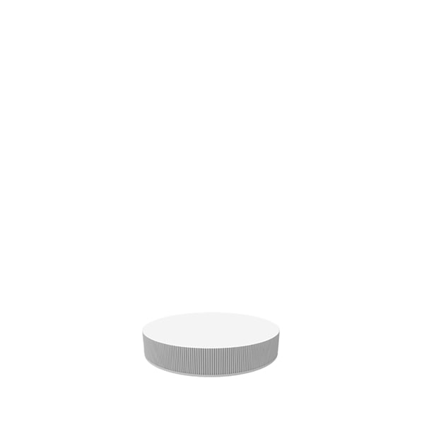 Ribbed 70-400 Straight Sided Flat Threaded Closure