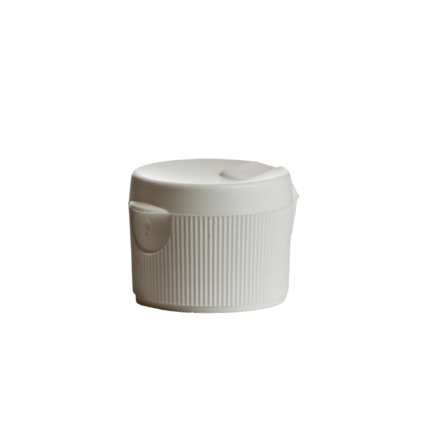 Ribbed 24-410 PP Flip Top Cap