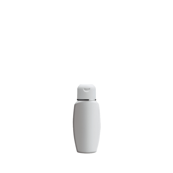 1.0oz /30ml HDPE Oval Bottle