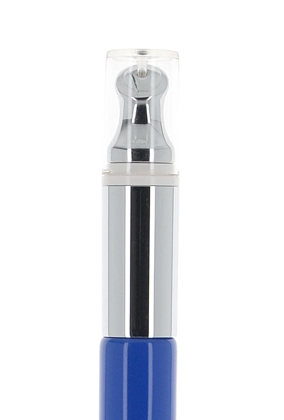 The image shows an APG Packaging 0.7oz Mixed Material Tube (APG-WJZD-20-CSC). The tube is white with a sleek, cylindrical shape and a smooth, glossy finish. It features a screw-on cap in a matching white color. The product appears to be designed for cosmetics or personal care items, with a simple yet elegant design that emphasizes functionality and ease of use.