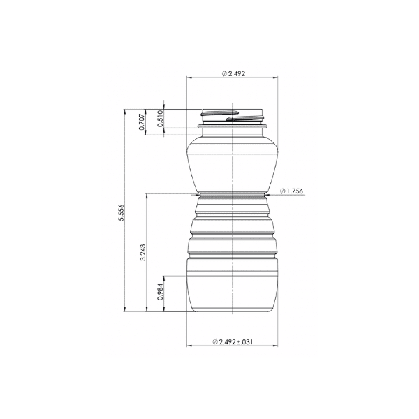 10oz 45-400 PET Bottle