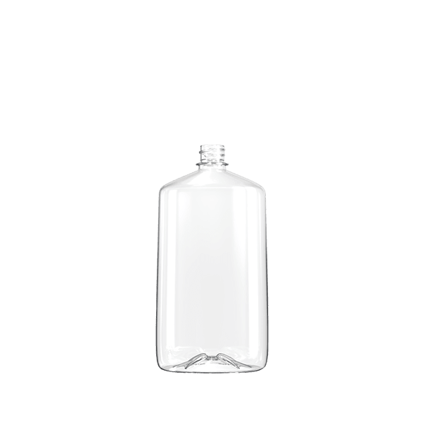 16oz 28-400 PET Oval Bottle