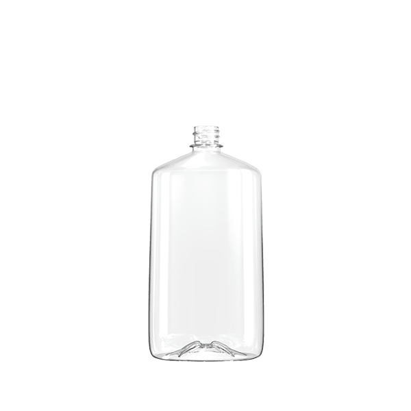 20oz 28-400 PET Oval Bottle