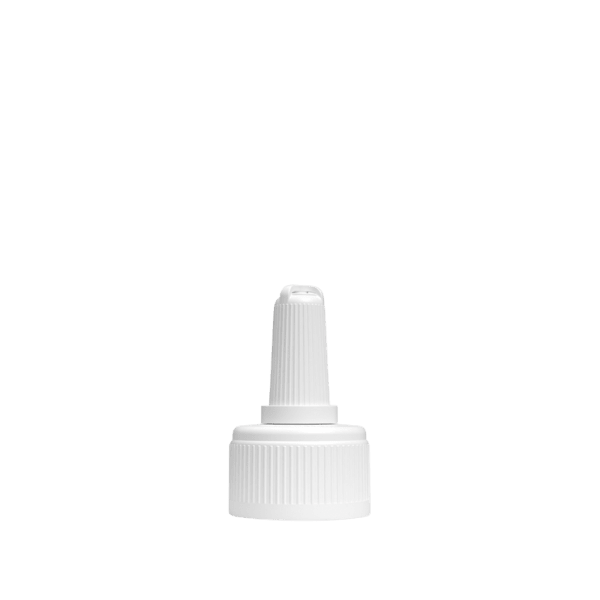 Ribbed 24-410 LDPE Twist Open Cap