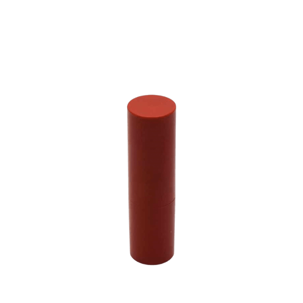The image displays the JCOP 0.1oz ABS Lip Stick. The lipstick case is a sleek, cylindrical shape with a smooth, glossy black finish. The design is simple and elegant, with a clean surface and no visible markings or labels. The cap is shown removed, revealing the inner mechanism where the lip product would be dispensed.