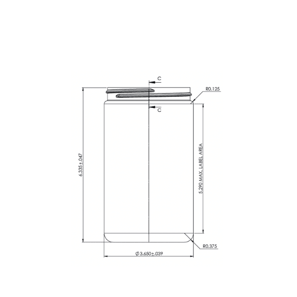 The image shows a clear, cylindrical plastic jar with a wide mouth and screw-on lid. The jar is empty and made of PET material. The product is the Resilux 32.0oz PET Jar A320G66.