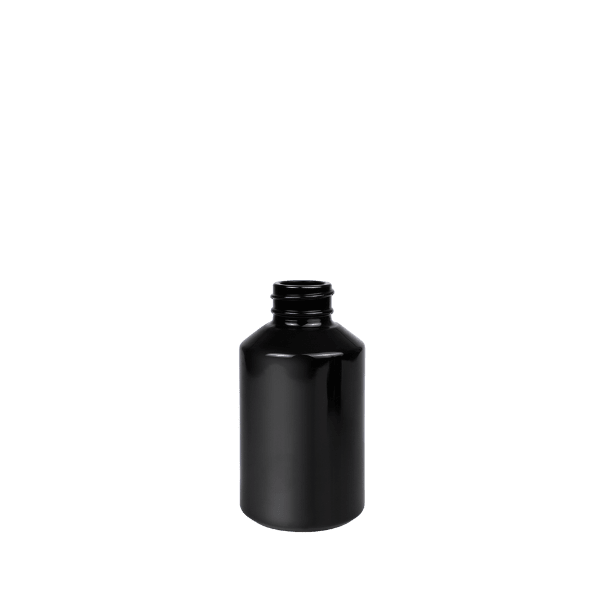 4.1oz 28-410 Glass Bevel Bottle