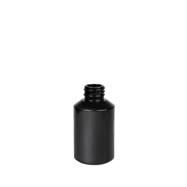 3.4oz /100ml 28-410 Glass Bevel Bottle