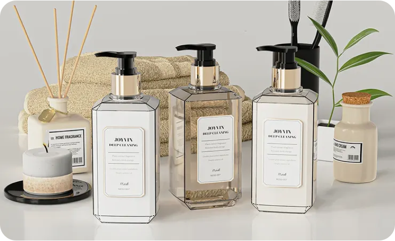 CUSTOM COSMETIC BOTTLES