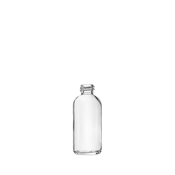 1.7oz 20-410 Glass Round Bottle