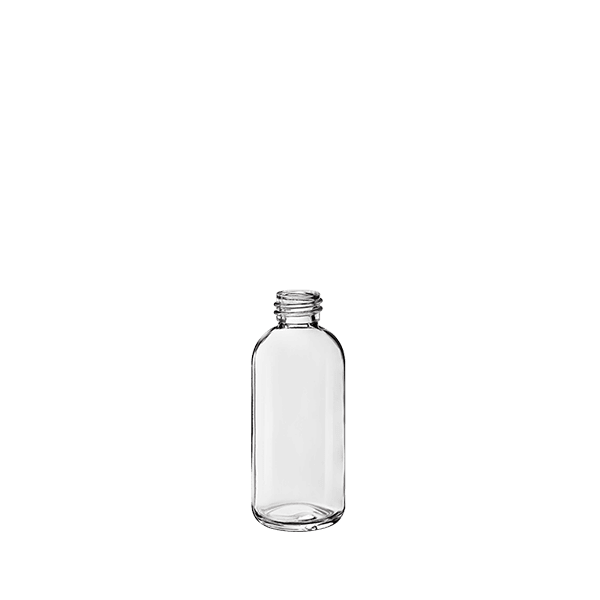 1.7oz 20-410 Glass Round Bottle