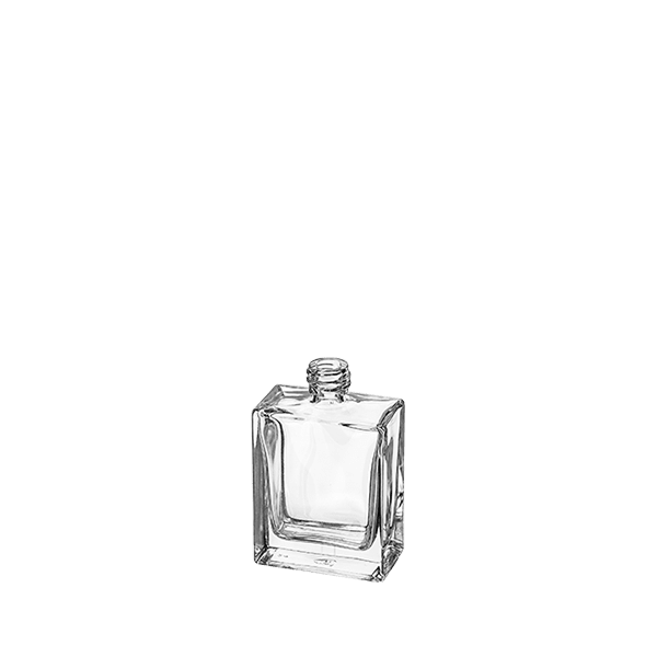 1.7oz 18-415 Glass Square Bottle