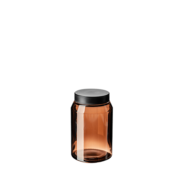 6.4oz 48-400 Glass Round Jar