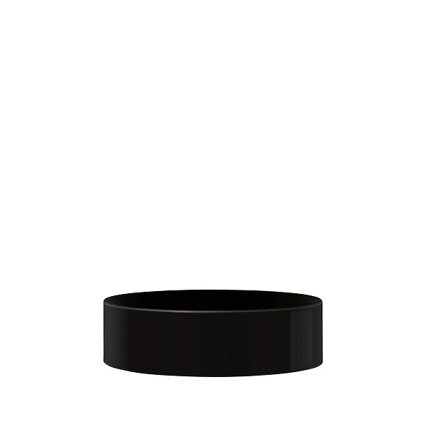 The image shows the Calaso PP Threaded Closure 40-400 HPA25A1A001-200. It is a white, circular, plastic cap designed to fit onto a container with a 40-400 thread. The closure has a smooth, flat top and ribbed sides for better grip. The cap appears clean and simple, suitable for various packaging needs.