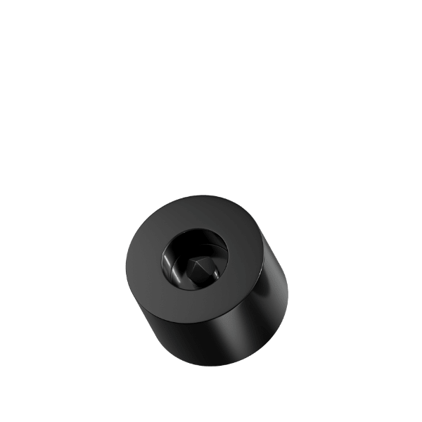 The image shows the Alltub PP Tube Cap M11 Bouchon 21 Tambour Lisse. It is a smooth, cylindrical tube cap made from polypropylene. The cap is designed with a clean, minimalistic appearance and features a smooth outer surface. It is primarily white in color, with no visible branding or text. The cap appears to be suitable for sealing tubes in various cosmetic or pharmaceutical applications.
