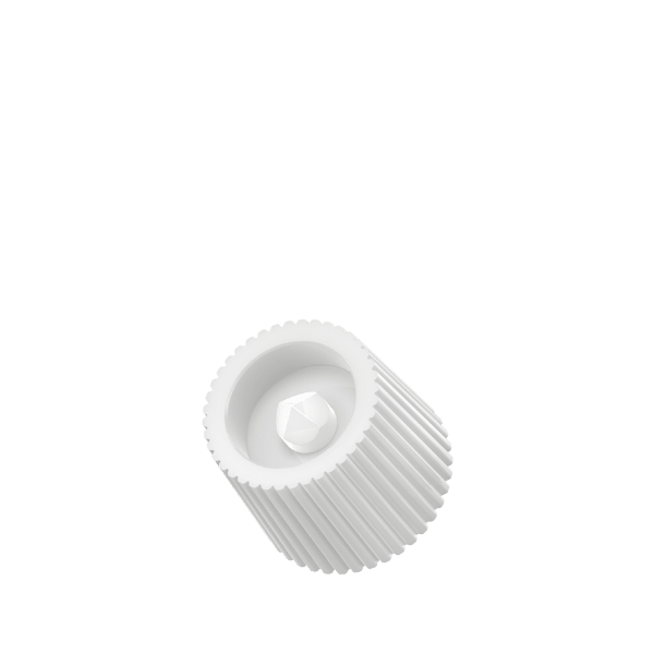 The image features the Alltub PP Tube with Cap M11 Bouchon. It is a cylindrical tube made of PP (polypropylene) material with a smooth, glossy surface. The tube has a white, screw-on cap that fits securely at the top. The overall design is simple and functional, suitable for various packaging needs.