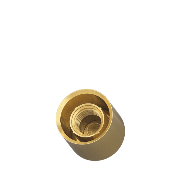 The image shows the Alltub PP Tube & Cap M11 Bouchon. It features a cylindrical, white tube with a smooth surface and a matching white cap. The cap is screw-on and has a slight ridge for grip. The tube is positioned vertically against a plain, light-colored background. The overall design is simple and clean, suitable for various product applications.