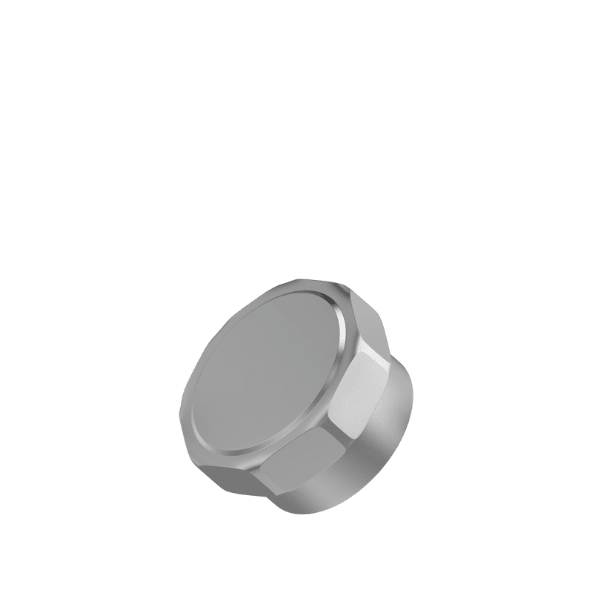 The image shows the Alltub Aluminum Tube & Cap M11 Octalu Cap. The product consists of a cylindrical aluminum tube with a smooth, shiny metallic finish. The tube is capped with a matching aluminum cap, which appears to be securely fastened. The overall design is sleek and modern, suitable for packaging various types of contents. The background is plain white, emphasizing the product's details.