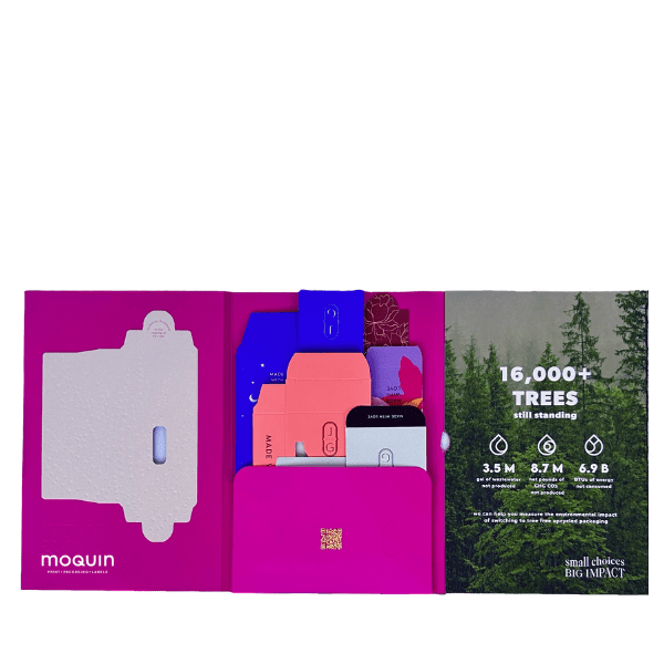 Tree Free Upcycled Paperboard Carton Sample Kit