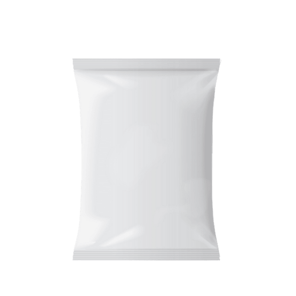 The image shows the Elk Packaging 16.0oz Paper Pillow Pouch. The pouch is designed in a pillow shape with a smooth, matte finish. Its front side is visible, featuring a clean and minimalist design with no visible branding or text. The pouch appears to be made of paper material and is intended for containing products up to 16 ounces. The overall appearance is sleek and functional, suitable for a variety of packaging needs.