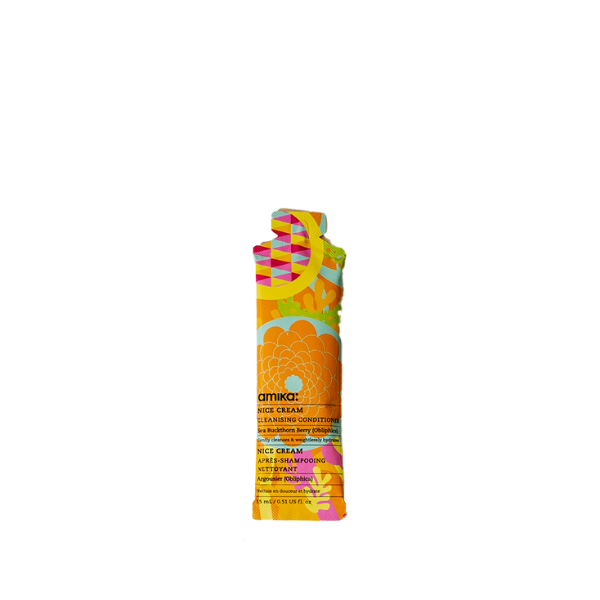 The image shows a 15ml Mono Unitube from EXpack. The packaging is a sleek, semi-transparent, white standup pouch with a smooth, minimalist design. The pouch has a spout at the top for easy dispensing of the product inside. The overall shape is cylindrical, tapering slightly towards the top where the spout is located. The front of the pouch is clean, with no visible labels or text.