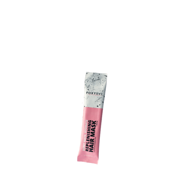 The image shows a 0.3oz PE Stickpack from Identipak. The stickpack is a small, slim, and elongated packet, primarily white in color with a glossy finish. The packaging has a simple and clean design, with branding and product information likely printed on it. Suitable for holding small quantities of liquid or gel products.