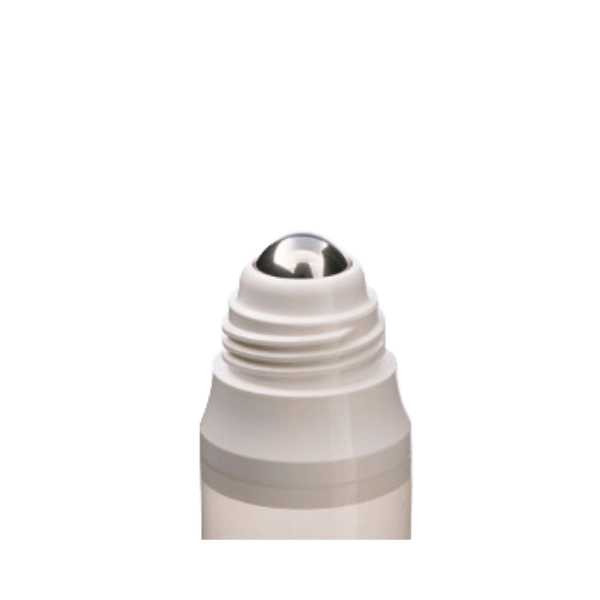 The image shows a Garrett Hewitt International 0.1oz PE Tube D35 QQ4 50ml. The product is a cylindrical, clear plastic tube with a white flip-top cap. The tube appears to be empty and is designed for holding small amounts of liquid or gel-like substances. The clear body of the tube allows for visibility of the contents inside.