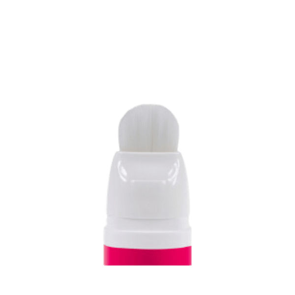 The image features the Garrett Hewitt International 0.1oz PE Tube D30 Oval41 CB026 PN018 (80ml). This is a cylindrical, white plastic tube with a smooth, glossy finish. It has an oval-shaped cross-section and is capped with a matching white screw-on cap. The tube is simple in design, lacking any visible labels or markings. The overall appearance is clean and minimalistic, making it suitable for a variety of personal care or cosmetic products.