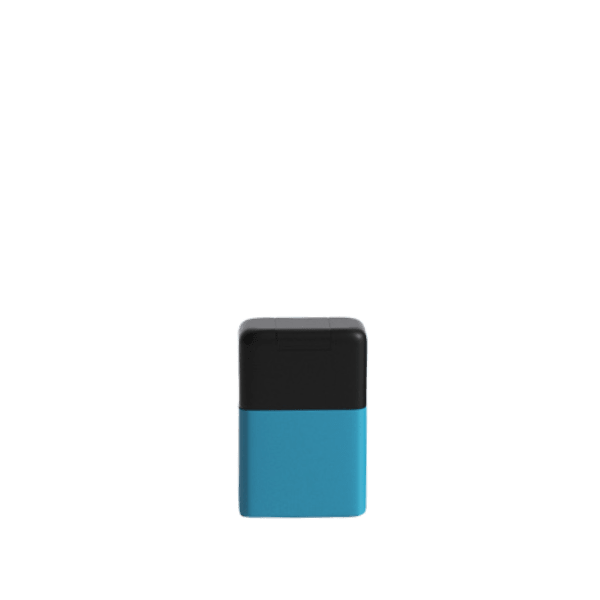 1.7oz /50ml 18mm HDPE Square Bottle