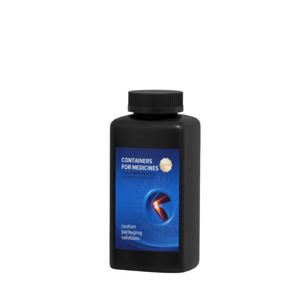 16.9oz /500ml 44-400 HDPE Square Bottle