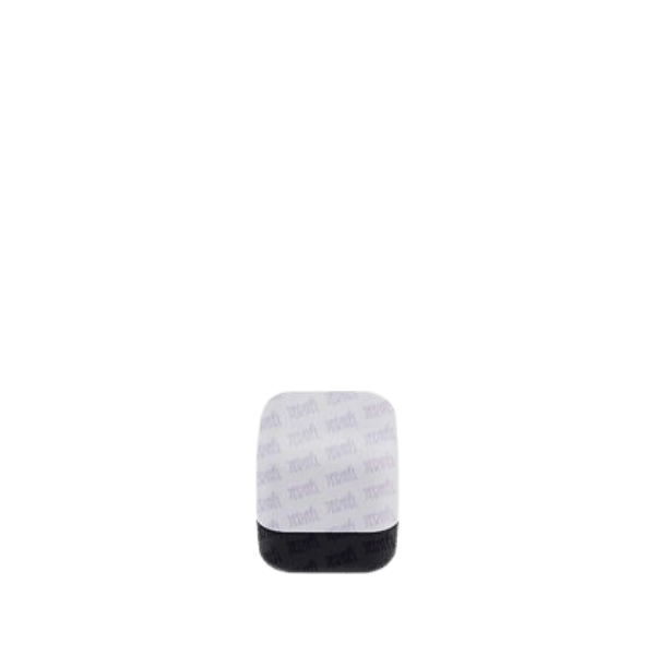 The image shows a small, clear plastic jar with a white screw-on lid. The jar is cylindrical in shape and appears to be empty. The product name is "Jerhel Plastics Inc 0.1oz Jar."