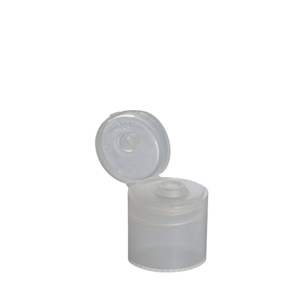 The image shows a MENSHEN PP Flip Top Cap 28/415. The cap is cylindrical with a smooth, glossy surface and features a flip-top lid. The color of the cap is a solid, bright blue. The flip-top mechanism is designed for easy opening and closing, providing convenient dispensing. The cap appears to be made of durable plastic and is suitable for various types of bottles that require a 28/415 size closure.