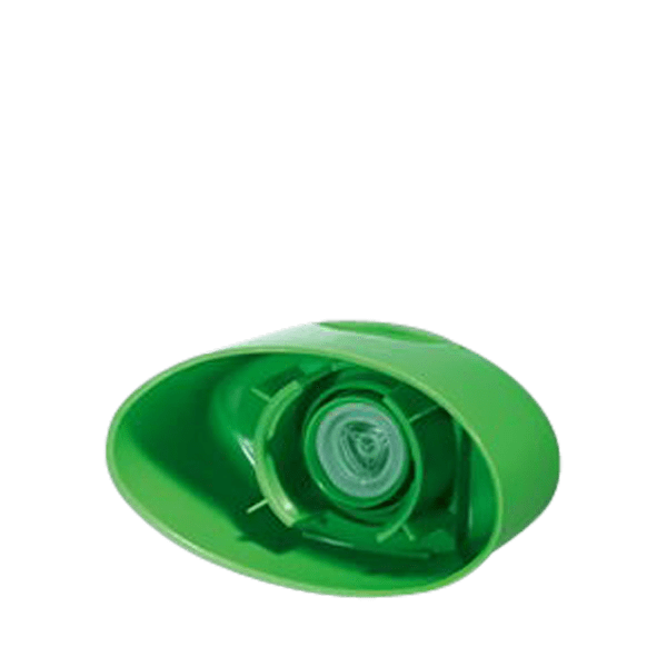 The image shows a MENSHEN PP Flip Top Cap. The cap is white with a smooth, rounded design. It features a hinged flip-top lid that can be easily opened and closed. The cap is designed to fit securely onto a container, providing a convenient way to dispense the contents. The overall appearance is clean and functional.