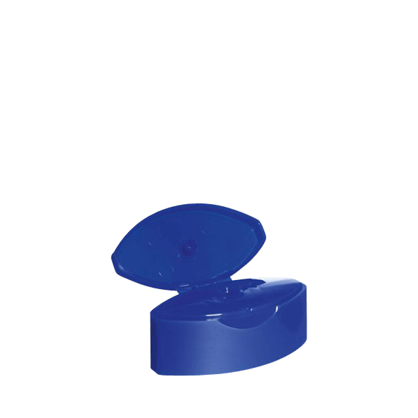 The image features the MENSHEN PP Flip Top Cap. The cap is shown in a closed position and is primarily white. It has a circular base that attaches to a container, and the top part flips open to allow for dispensing. The design appears simple and functional.